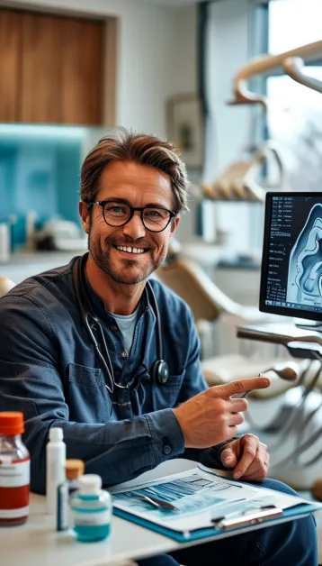 ภาพที่เน้นความสำคัญของการวางแผนสุขภาพผ่านการทำประกันมะเร็งช่องปาก