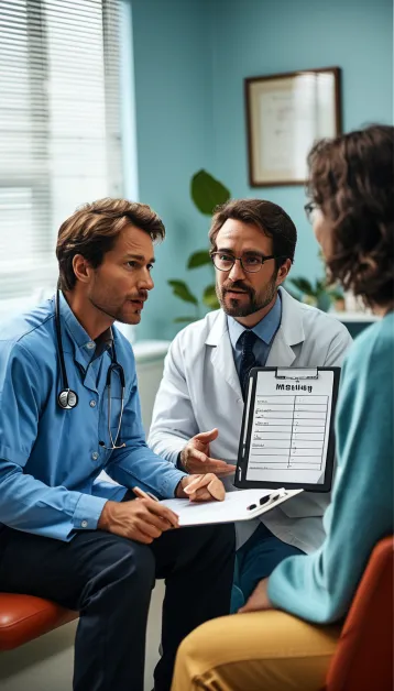 ภาพแสดงกิจกรรมเปลี่ยนพฤติกรรมชีวิต เช่น การออกกำลังกายและการเลือกบริโภคอาหารที่มีคุณค่า เพื่อดูแลสุขภาพ