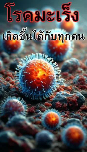 โรคมะเร็ง เกิดขึ้นได้ กับทุกคน